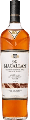 Single Malt Whisky Macallan James Bond 60th Decade IV Speyside Special Anniversary Edition 70 cl