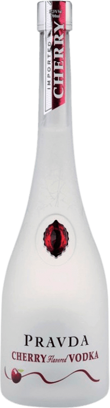 22,95 € | Vodka Pravda Polônia 70 cl Cherry — Cereja