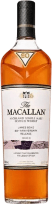 Whisky Single Malt Macallan James Bond 60th Decade III Speyside Special Anniversary Edition — Édition Spéciale Anniversaire 70 cl