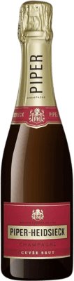 21,95 € | 白起泡酒 Piper-Heidsieck Brut — 起泡酒 干型 Cuvée A.O.C. Champagne 香槟酒 法国 Pinot Noir — 黑皮诺, Chardonnay — 莎当妮, Pinot Meunier — 黑皮诺·莫尼耶 小瓶装 20 cl