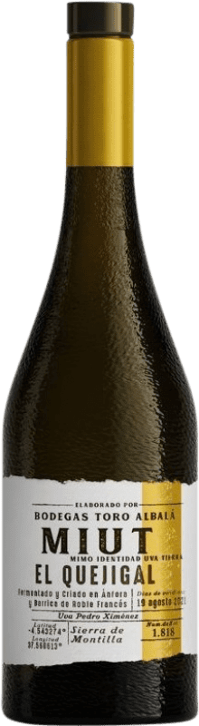 32,95 € Envio grátis | Vinho Branco Toro Albalá El Quejigal MIUT Mimo Identidad Uva Tierra D.O. Montilla-Moriles