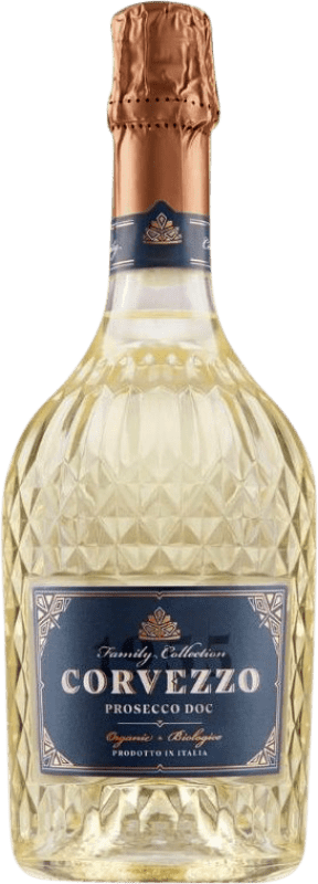 17,95 € Spedizione Gratuita | Spumante Bianco Corvezzo Colección Familiar — Collezione Familiare D.O.C. Prosecco Bio — Ecologico