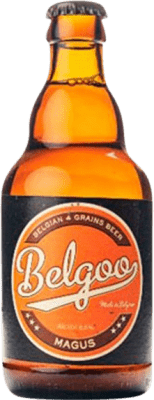 Envío gratis | Cerveza Belgoo Magus Valonia Bélgica Botellín Tercio 33 cl