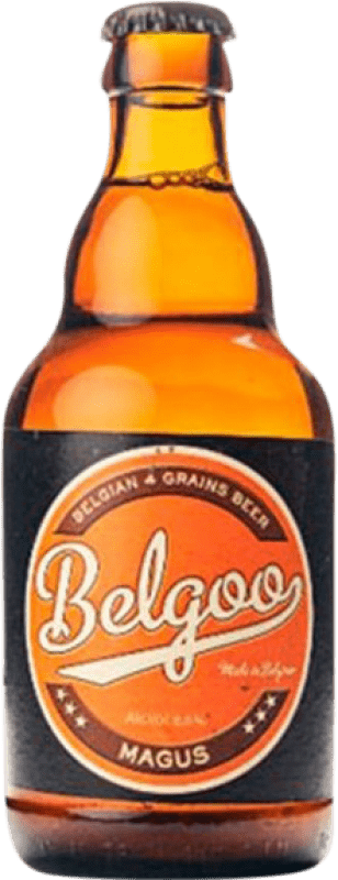 Бесплатная доставка | Пиво Belgoo Magus Valonia Бельгия Бутылка на треть 33 cl