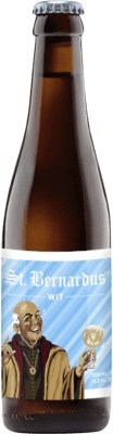 免费送货 | 啤酒 Saint Bernardus Witbier Flandes 比利时 三分之一升瓶 33 cl