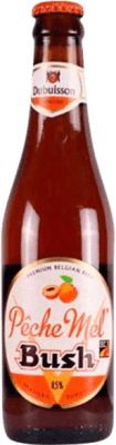 送料無料 | ビール Dubuisson Bush Valonia ベルギー 1/3ボトル 33 cl Pêche — ピーチ, Miel — ハチミツ
