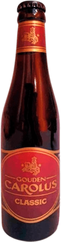3,95 € Spedizione Gratuita | Birra Het Anker Carolus Classico Bottiglietta Terzo 33 cl