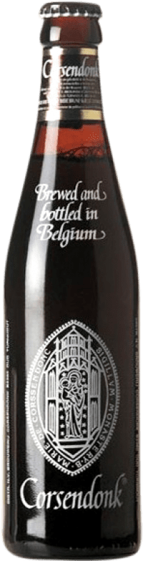Envío gratis | Cerveza Corsendonk Pater Brabante Bélgica Botellín Tercio 33 cl