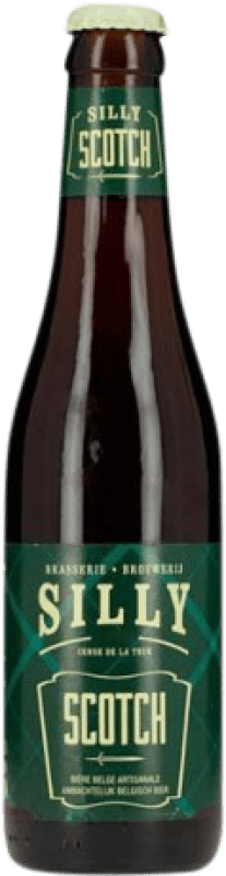 Бесплатная доставка | Пиво Silly Scotch Valonia Бельгия Бутылка на треть 33 cl