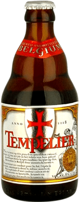 Бесплатная доставка | Пиво Corsendonk Tempelier Amberes Бельгия Бутылка на треть 33 cl