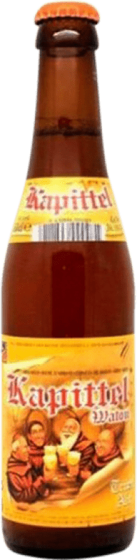 Envío gratis | Cerveza Van Eecke Het Kapittel Abt Flandes Bélgica Botellín Tercio 33 cl