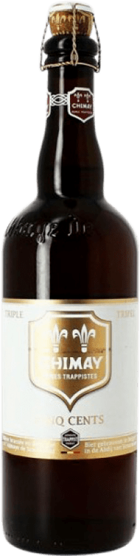 Spedizione Gratuita | Birra Chimay Triple Malt Valonia Belgio 75 cl