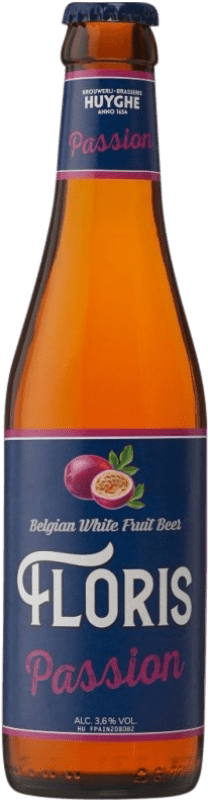 送料無料 | ビール Huyghe Floris Flandes ベルギー 1/3ボトル 33 cl Passion Fruit — パッションフルーツ