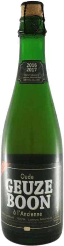 Envio grátis | Cerveja Boon Oude Geuze Flandes Bélgica Meia Garrafa 37 cl