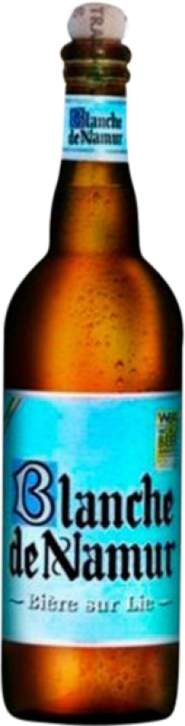 Бесплатная доставка | Пиво Brasserie du Bocq Blanche de Namur Blanche — Белое пиво Valonia Бельгия 75 cl