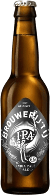 Envío gratis | Cerveza T IJ IPA — India Pale Ale Países Bajos Botellín Tercio 33 cl