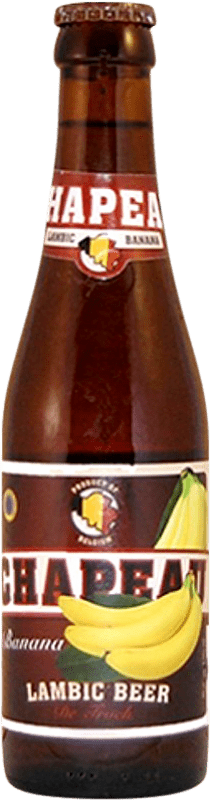 Envío gratis | Cerveza Troch Chapeau Brabante Bélgica Botellín 25 cl Banana