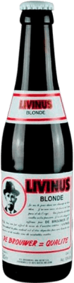 Spedizione Gratuita | Birra Van den Bossche Livinus Blonde — Bionda Flandes Belgio Bottiglietta Terzo 33 cl