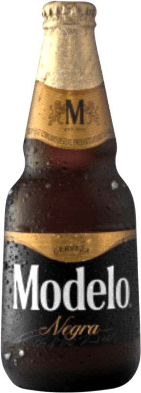 Spedizione Gratuita | Birra Modelo Corona Negra Dark Ale — Scura Messico Bottiglietta Terzo 35 cl