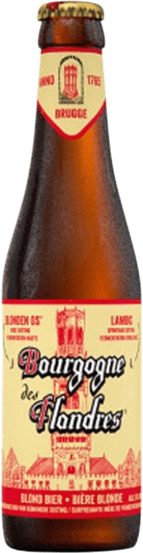 Envoi gratuit | Bière Bourgogne des Flandres Blonde Brujas Belgique Bouteille Tiers 33 cl