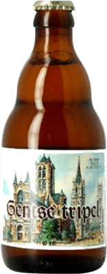 3,95 € | 啤酒 Van Steenberge Gentse Triple Malt — 三重麦芽 威尔士 比利时 三分之一升瓶 33 cl