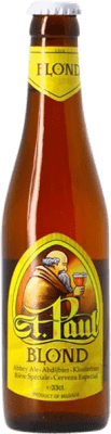 Free Shipping | Beer Sterkens Saint Paul Blonde Amberes Belgium Third-Liter Bottle 33 cl