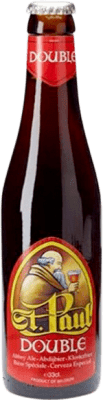 Spedizione Gratuita | Birra Sterkens Saint Paul Double Malt — Doppio Malto Amberes Belgio Bottiglietta Terzo 33 cl