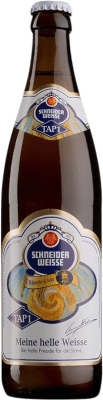 Envio grátis | Cerveja Schneider & Sohn Turbia Tap 1 Weissbier — Branca Baviera Alemanha Garrafa Medium 50 cl