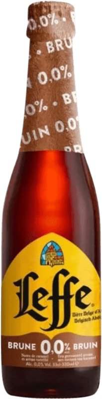 4,95 € 送料無料 | ビール Leffe Negra Dark Ale — ダーク 1/3ボトル 33 cl