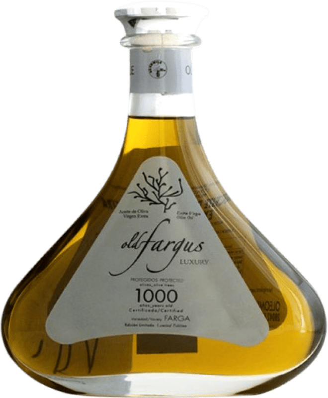 Бесплатная доставка | Оливковое масло Oleomile Oldfargus 1000 Luxury — Роскошь, ЭВО Экстра Вирджин Испания Средняя бутылка 50 cl