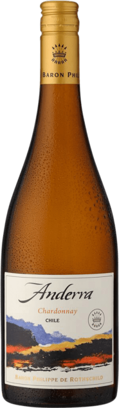 Envio grátis | Vinho Branco Philippe de Rothschild Anderra I.G. Valle Central Vale Central Chile Chardonnay 75 cl