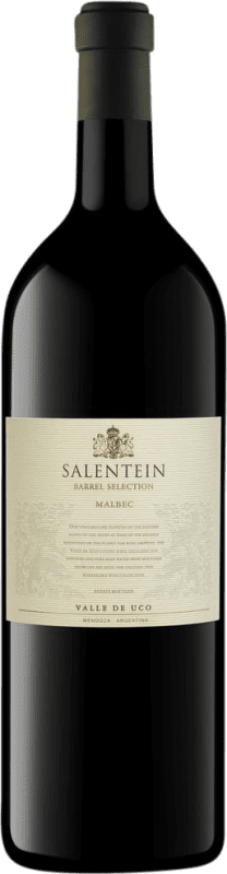 Бесплатная доставка | Красное вино Salentein Отбор, Barrel — Бочка Аргентина Malbec — Мальбек Бутылка Иеробоам Двойной Магнум 3 L