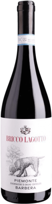 Kostenloser Versand | Rotwein Bricco Lagotto D.O.C. Piedmont Piemont Italien Barbera 75 cl