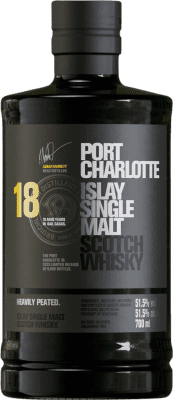 269,95 € | シングルモルトウイスキー Bruichladdich Port Charlotte アイラ島 イギリス 18 年 70 cl シングルモルトウイスキー Bruichladdich Port Charlotte アイラ島 18 年 70 cl