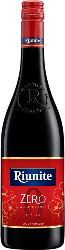 Бесплатная доставка | Красное вино Riunite Zero Италия 75 cl Без алкоголя
