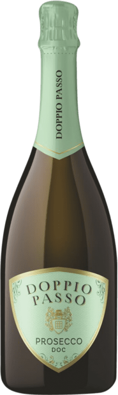 Free Shipping | White Sparkling Wine Botter Carlo Doppio Passo Extra Dry D.O.C. Prosecco Italy 75 cl