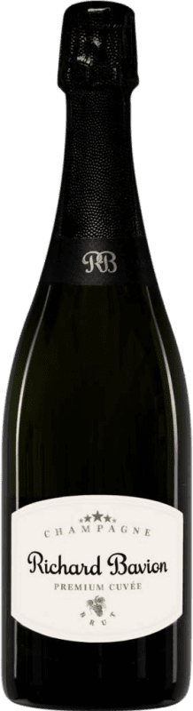42,95 € | Weißer Sekt Richard Bavion Epernay Brut — Herb Cuvée, Premium A.O.C. Champagne Champagner Frankreich 75 cl