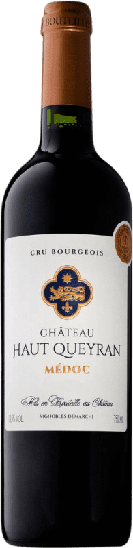 Envío gratis | Vino Tinto Château Haut Queyran A.O.C. Bordeaux Burdeos Francia 75 cl