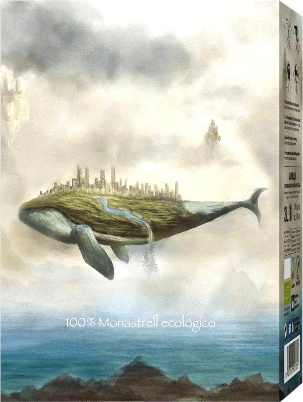 Free Shipping | Red Wine Finca Bacara 3015 Spain Monastrell Eco — Organic Bag in Box 3 L