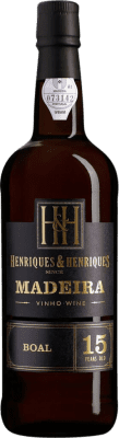 75,95 € Spedizione Gratuita | Vino Liquoroso H&H Henriques & Henriques Medium Rich Fino I.G. Madeira 15 Anni H&H Henriques & Henriques Medium Rich Fino 15 Anni