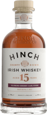 103,95 € | Whisky Blended Hinch Sherry Cask Finish — Affinato in Botte, Oloroso Irlanda 15 Anni 70 cl Whisky Blended Hinch Sherry Cask Finish — Affinato in Botte, Oloroso 15 Anni 70 cl