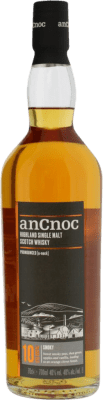 Whisky Single Malt anCnoc Knockdhu Peated — Torbato Old — Vecchio 10 Anni 70 cl