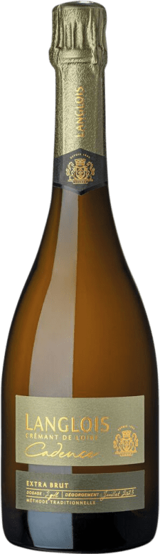 58,95 € 送料無料 | 白のスパークリングワイン Château Langlois Cadence Extra Brut — エクストラ・ブリュット A.O.C. Crémant de Loire