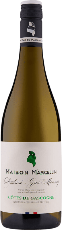 16,95 € 送料無料 | 白ワイン Manincor Colombard Gros Manseng I.G.P. Vin de Pays Côtes de Gascogne