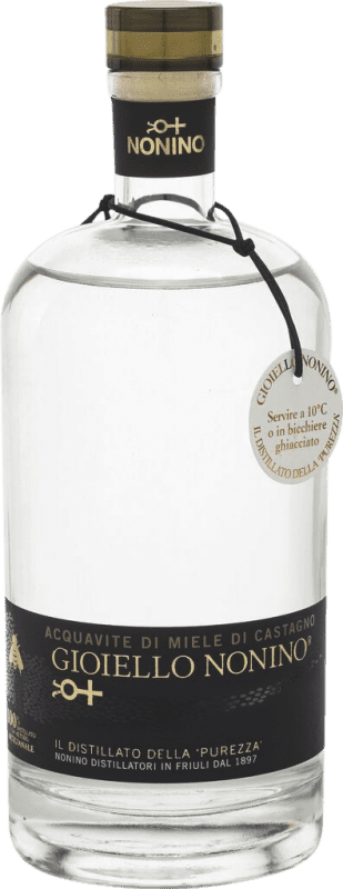 103,95 € Kostenloser Versand | Aquavit Nonino Gioiello di Castagn Medium-Flasche 50 cl Miele — Honig