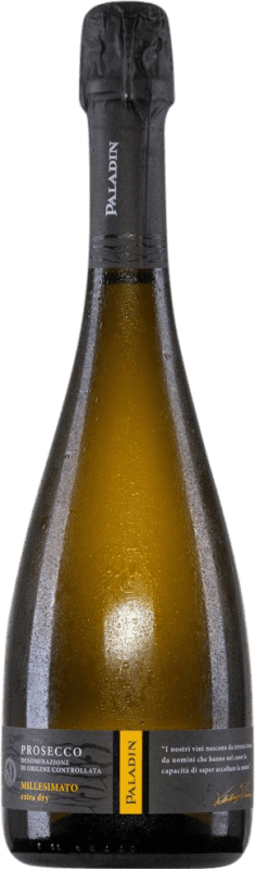 Envio grátis | Espumante Branco Paladin Extra Dry — Extra Seco Millesimato D.O.C. Prosecco Itália 75 cl