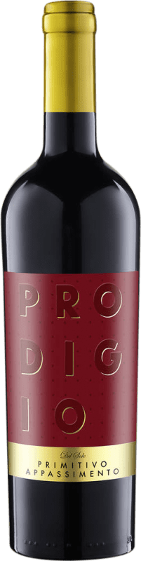 18,95 € Envio grátis | Vinho Tinto Prodigio del Sole Premium, Appassimento I.G.T. Puglia