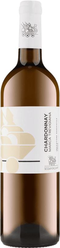 Envoi gratuit | Vin Blanc Sessantacampi I.G.T. Marca Trevigiana Venecia Italie Chardonnay 75 cl