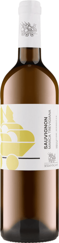 Free Shipping | White Wine Sessantacampi I.G.T. Marca Trevigiana Venecia Italy Sauvignon 75 cl