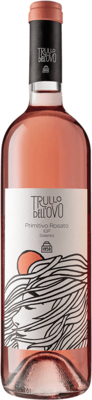 18,95 € Envio grátis | Vinho Rosé Trullo dell'Ovo I.G.T. Salento Bio — Ecológico